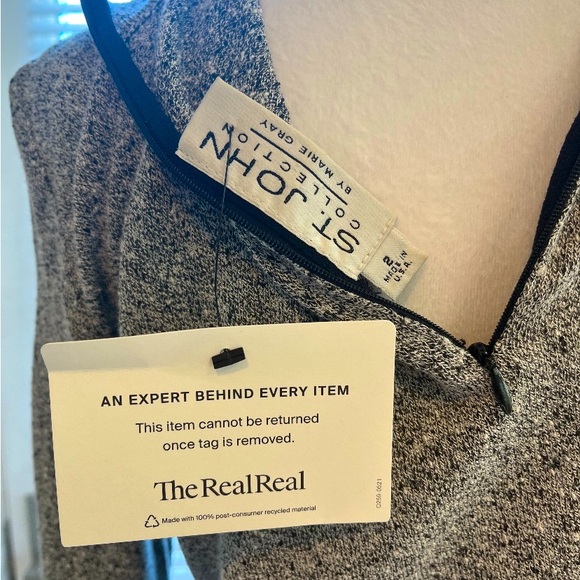 St. John knit collection turtle next sweater. Never worn. - Picture 5 of 5